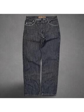Southpole Premium Black Wash Baggy Jeans Size 36